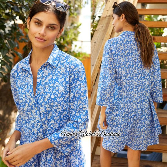 RARE NWT ANTHROPOLOGIE Deauville Babydoll Tunic Dress. Size XL - Picture 2 of 16